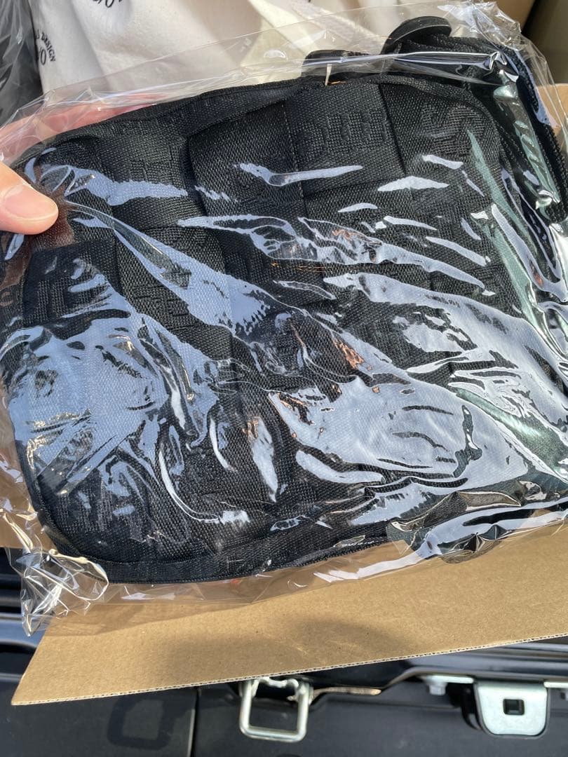 バッグ Supreme 24SS Woven Shoulder Bag Black