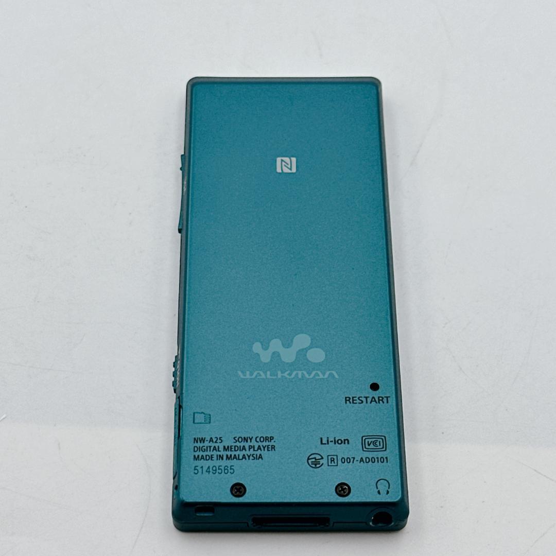 ほぼ未使用✨SONY WALKMAN NW-A25 16GB ターコイズグリーン