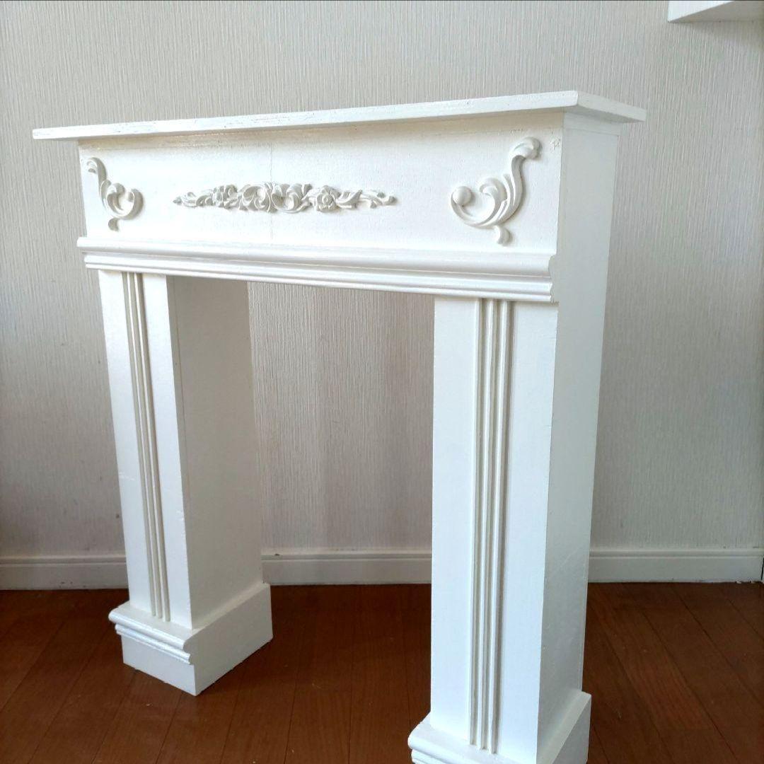 マントルピース　クラシックホワイト①