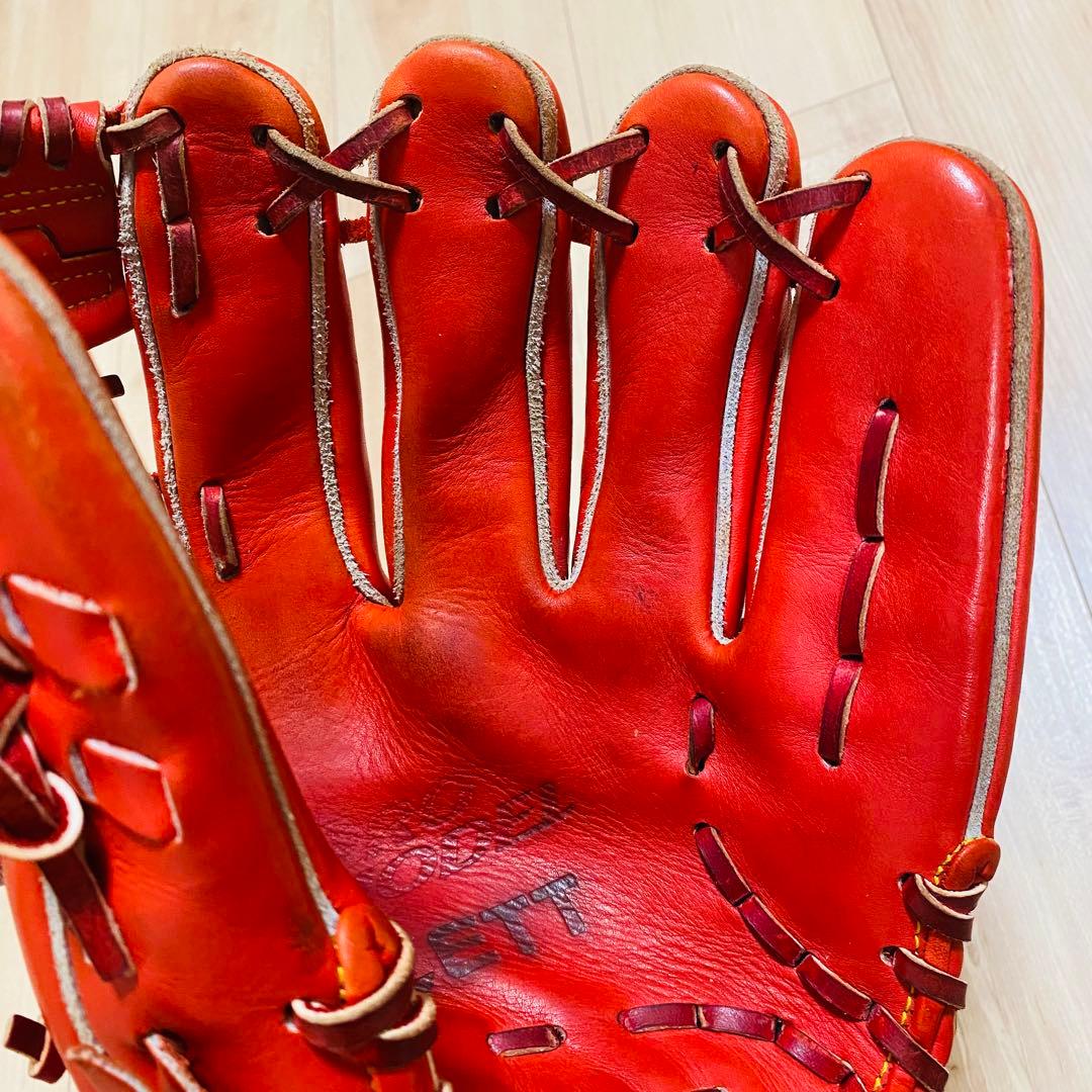 ★美品★ゼット ZETT 一般 硬式グローブ プロモデル 右投げ 内野手