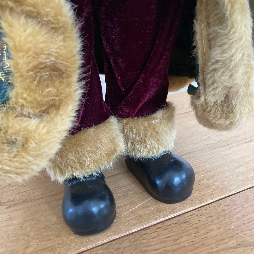 Harmonier ハルモニア　サンタクロースフィギュア　グリーンマント　楽器