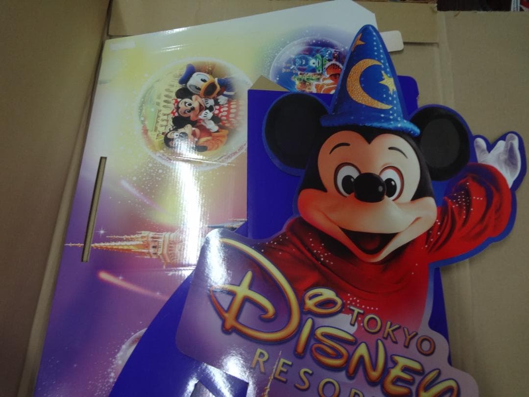 ミッキーマウス・ディズニーランドオリジナル入手困難非売品　170㎝等身大POP●