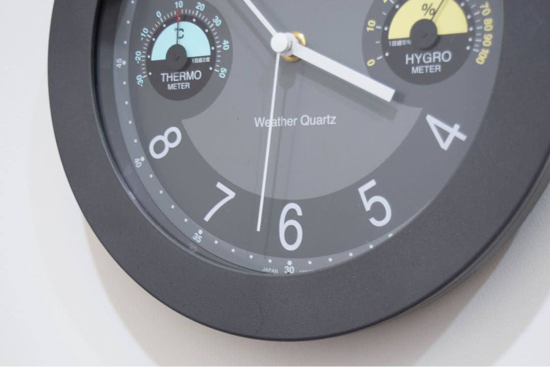 掛け時計　ポストモダン　ミッドセンチュリー　スペースエイジ　　rhythm