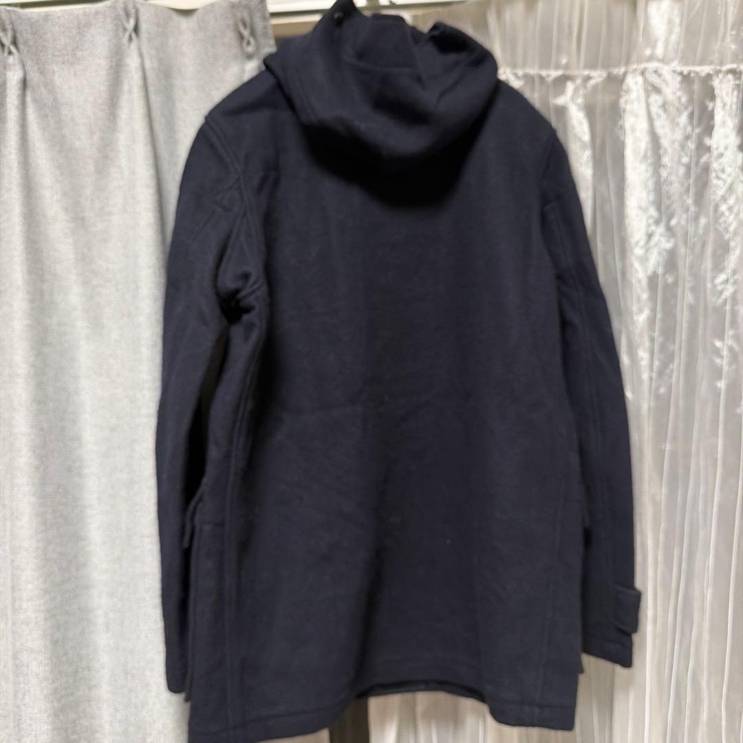 エンジニアードガーメンツ　 ダッフルコート 黒　フード付き