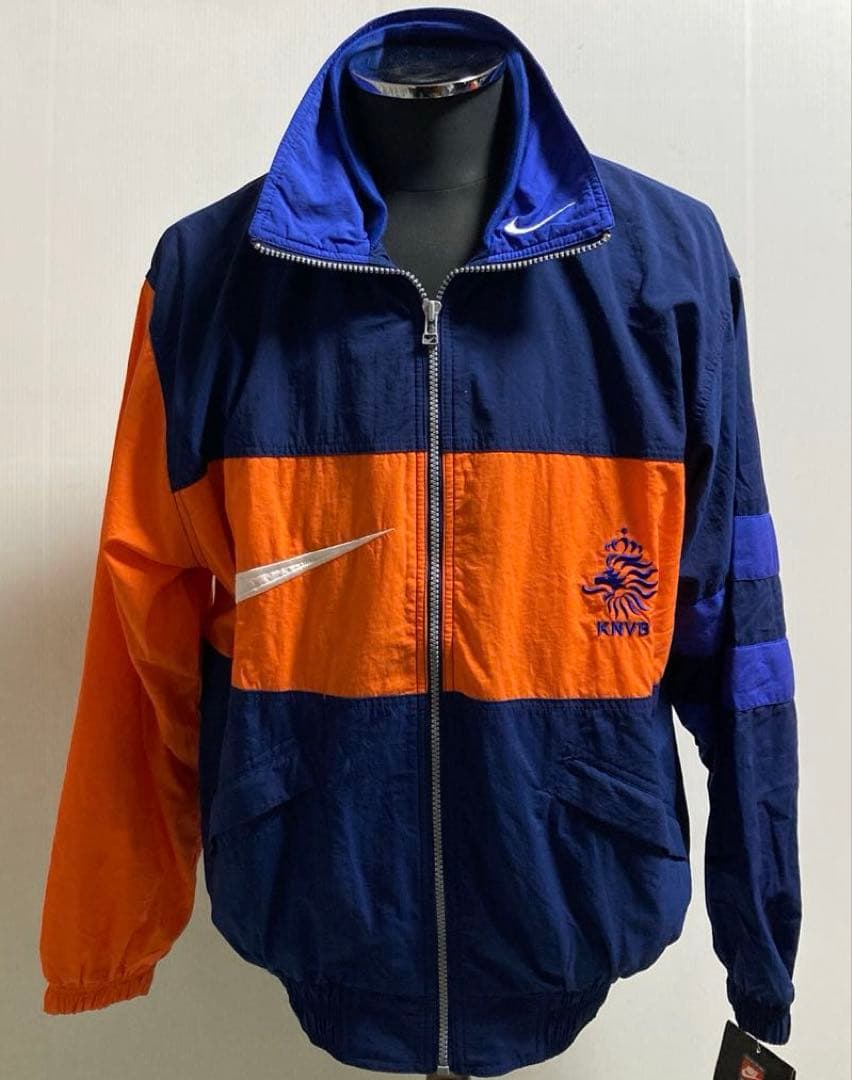 97〜98 オランダ代表　ナイキ　レプリカシェルスーツ上下セット デッドストック