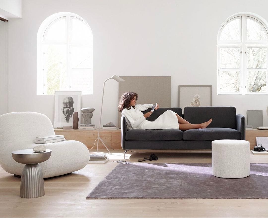 BoConcept Expose北欧デザインの美学 サイドテーブル グレー