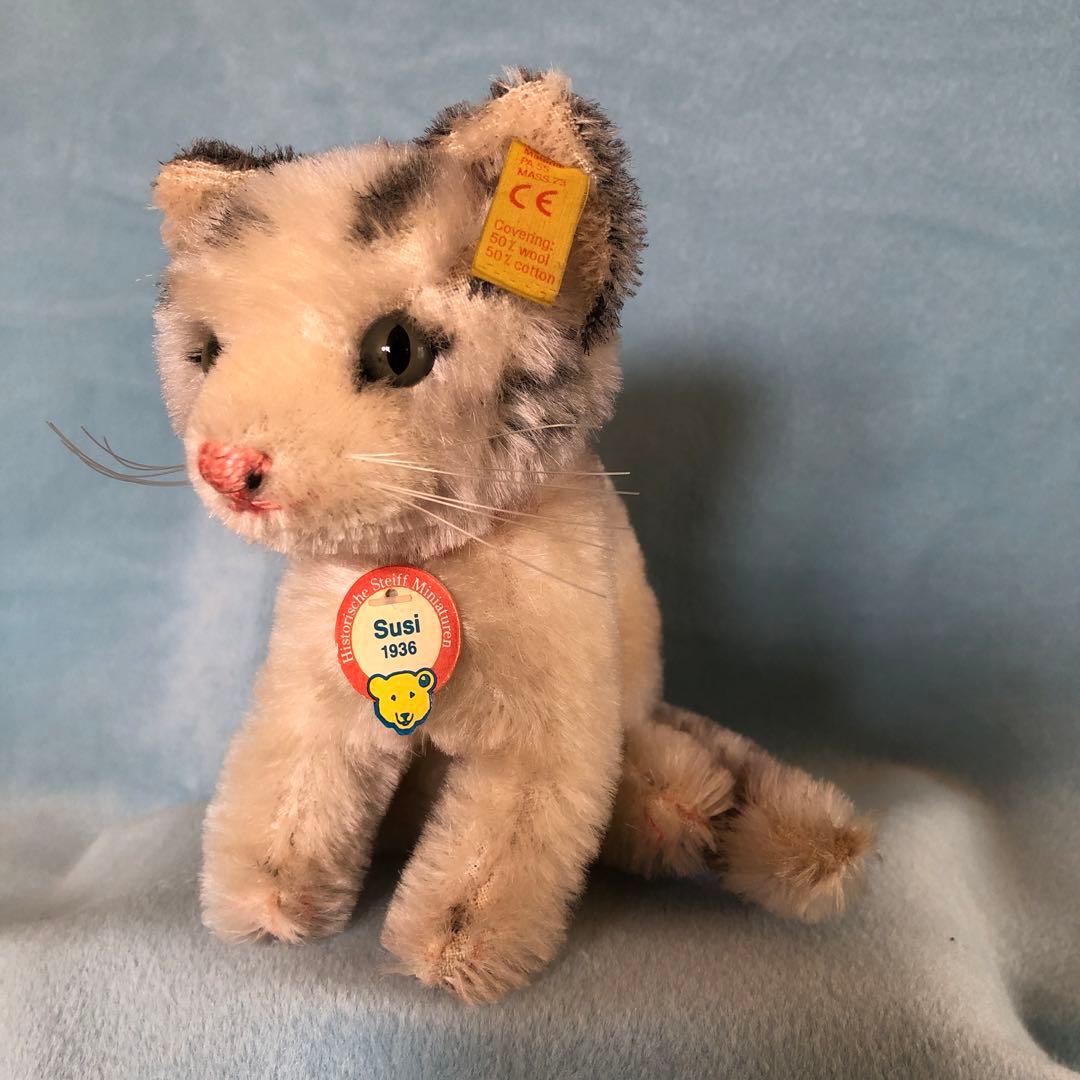 シュタイフ susi ネコ スージー ぬいぐるみ