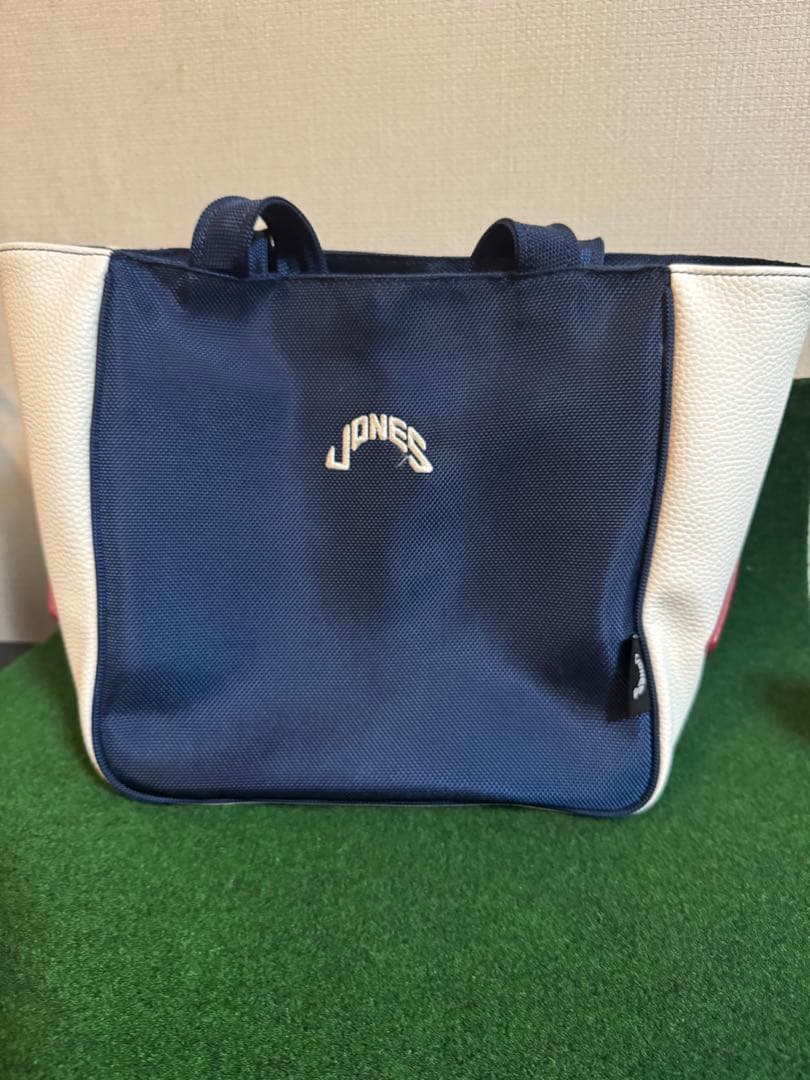 ジョーンズゴルフ　JONES ゴルフカートバッグ ネイビー白