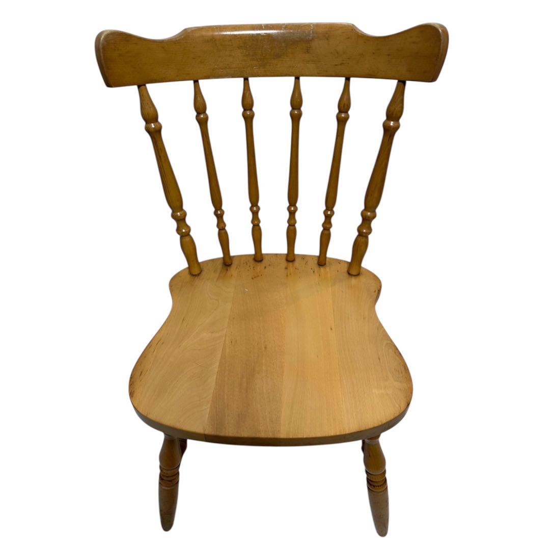 4脚の3 飛騨の家具　ダイニングチェア　椅子　ヴィンテージ