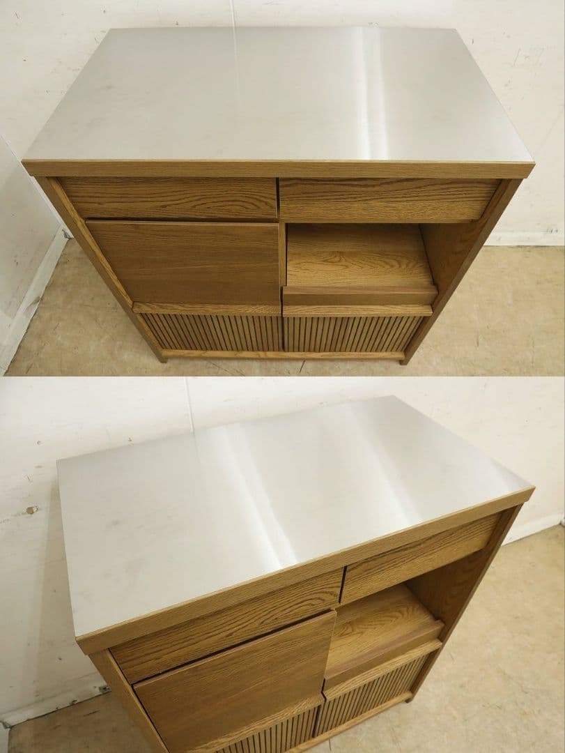 ウニコ【DIFE/ディフェ】キッチンカウンターW800・キッチンボードunico