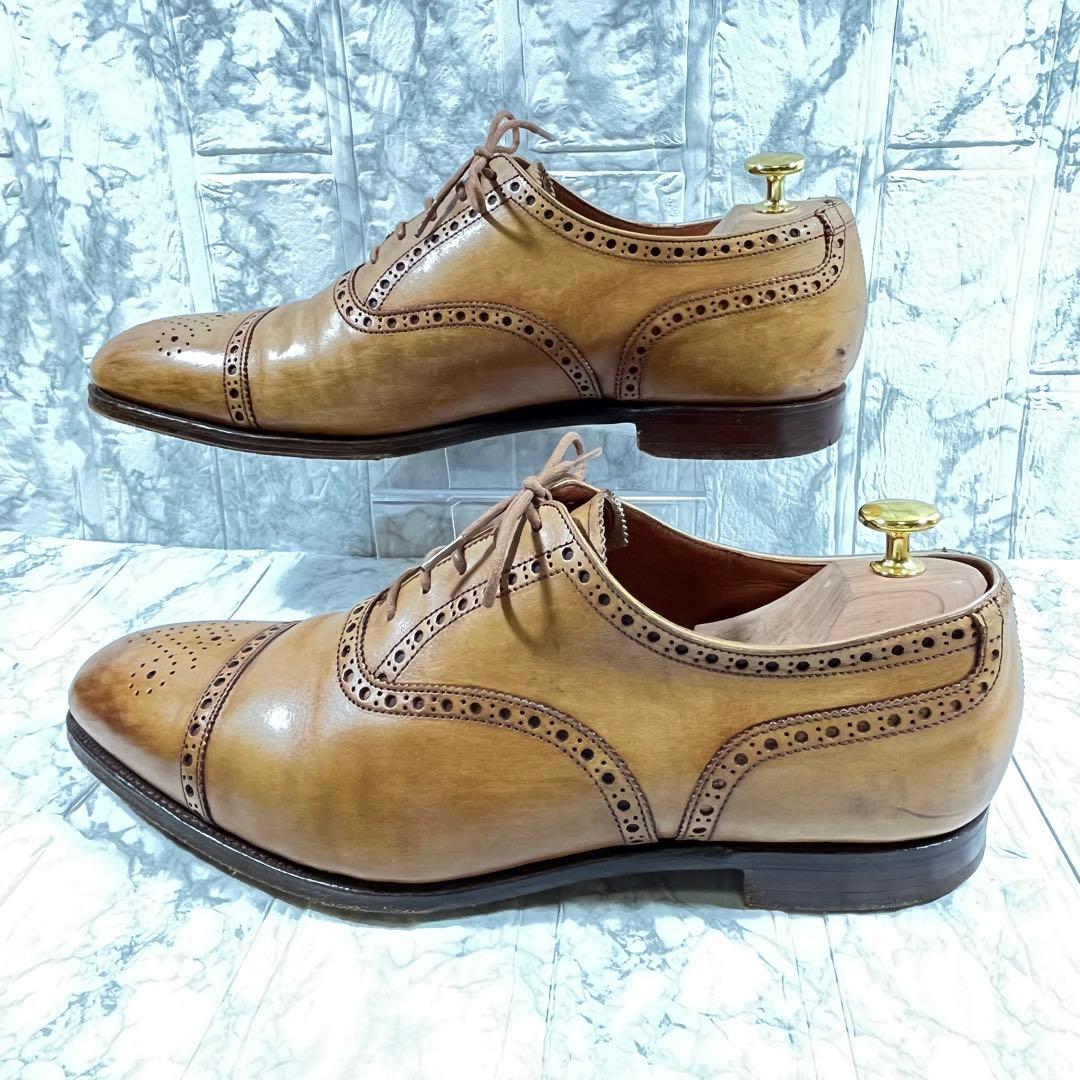 【美品】CROCKETT＆JONES BARRINGTON2 セミブローグ　27