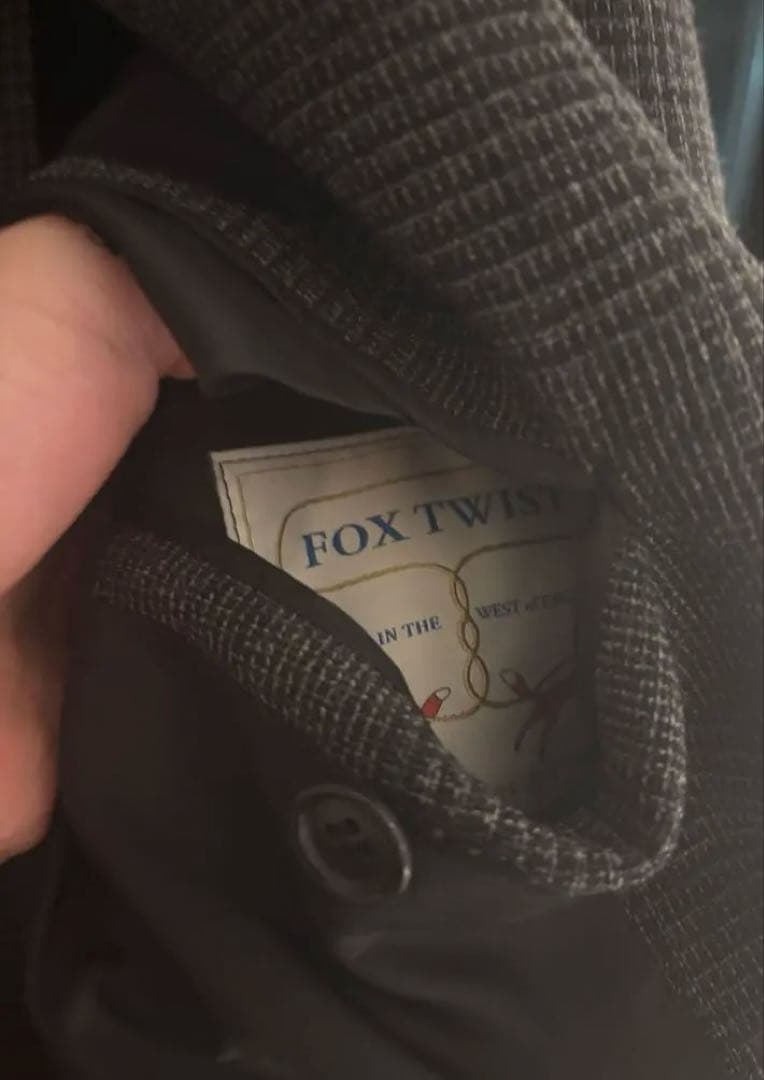 まるまSartoria sharon スーツ　Fox brothers生地