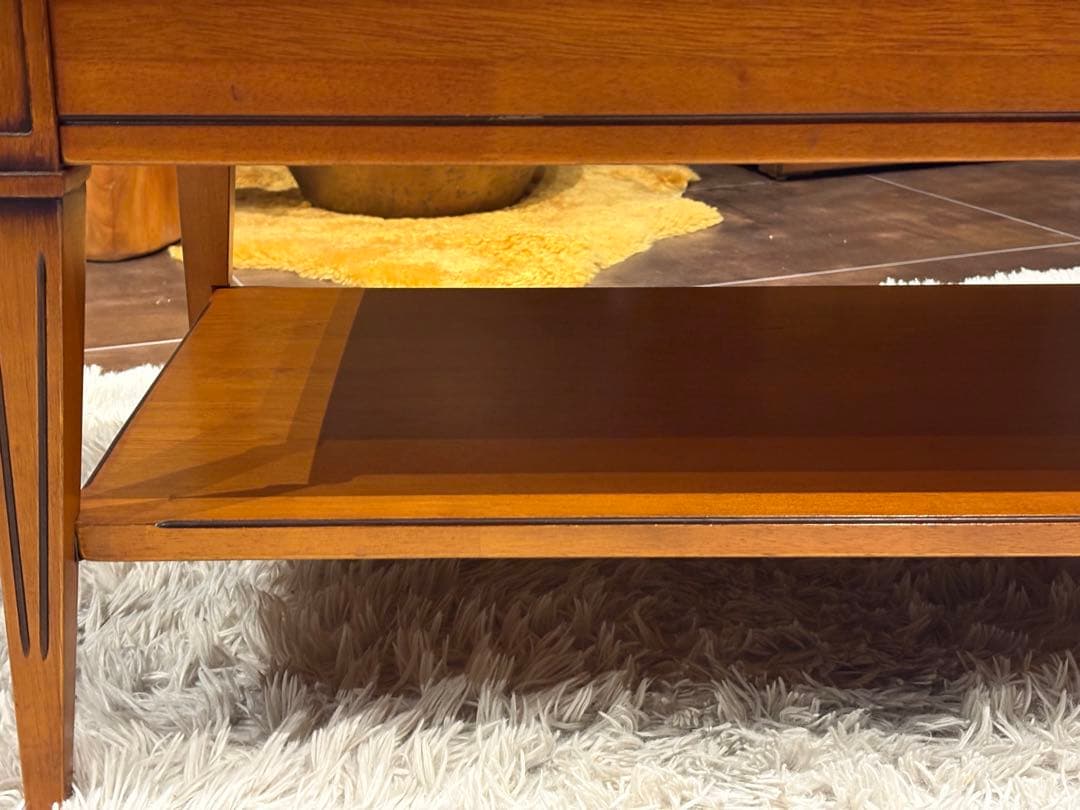 エレガントスタイル　センターテーブル　ローテーブル　引き出し　応接机　SG