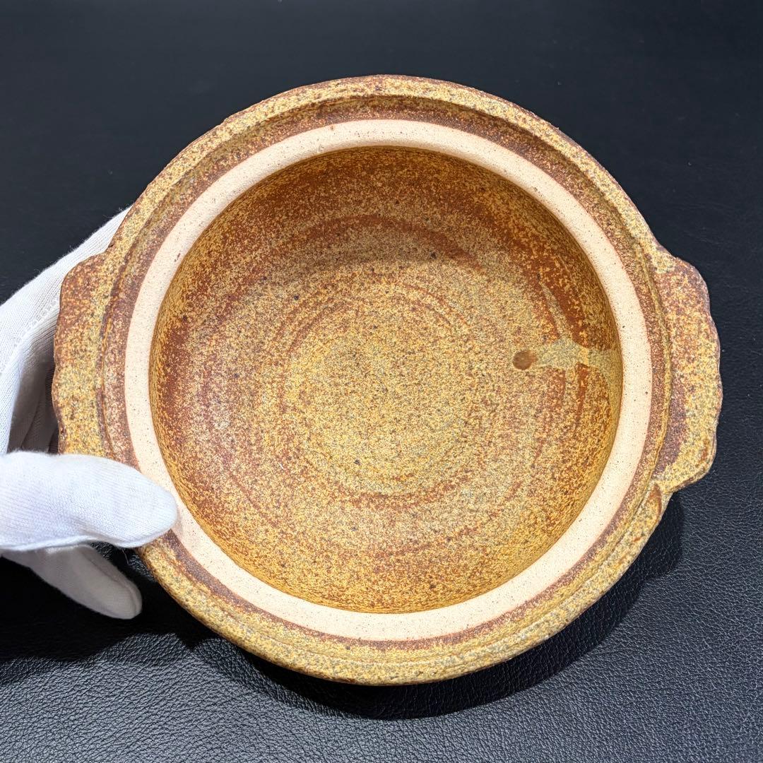 【未使用＊希少品】伊賀焼　長谷製陶　1人用土鍋　4点セット　直火鍋　当時物