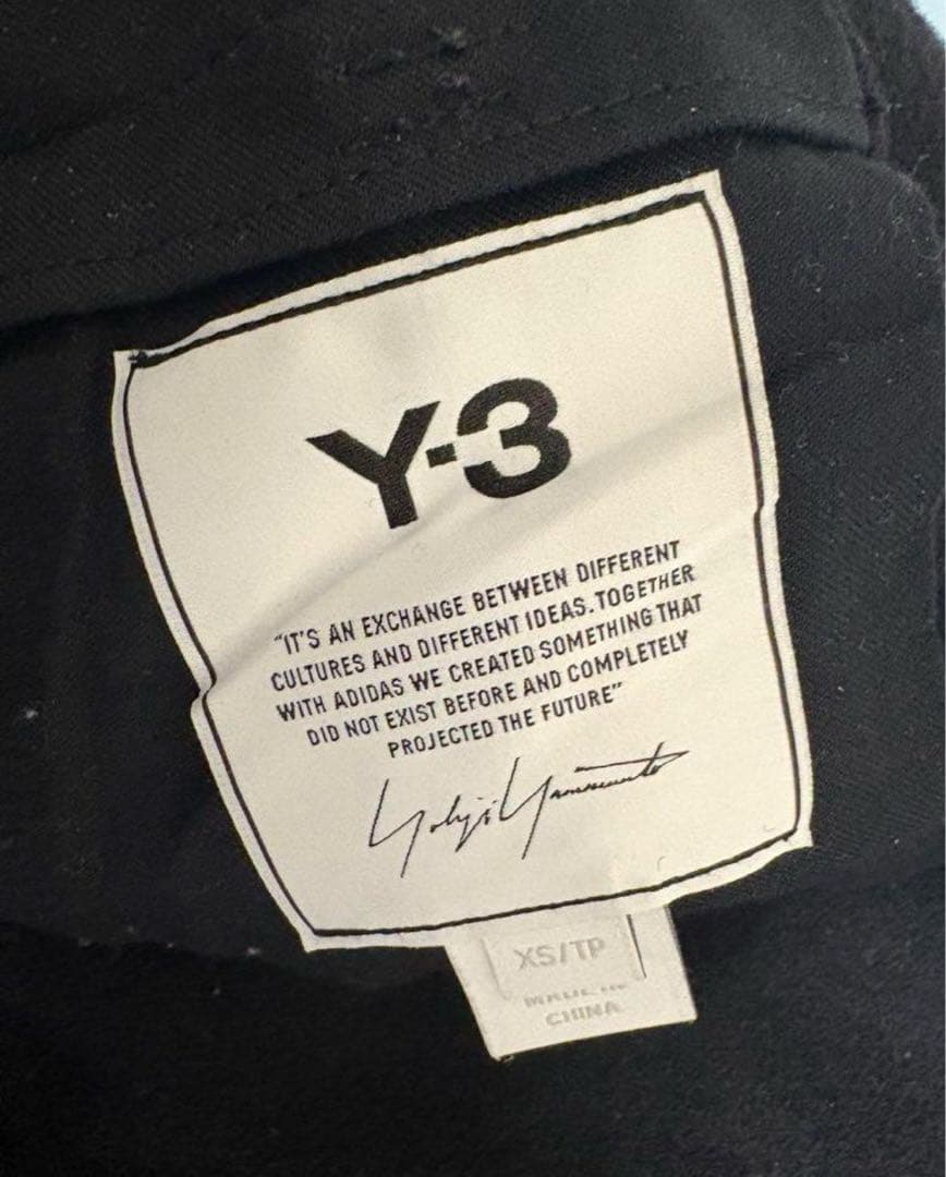 ワイスリー Y-3ジョガーパンツ　ウールフランネル　XS