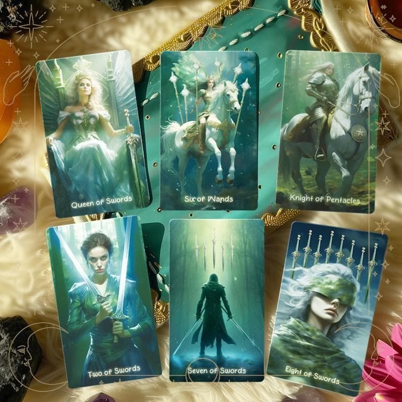 人気メーカー新作✨心が洗われるような美麗イラスト✨森の精霊たちのタロットカード