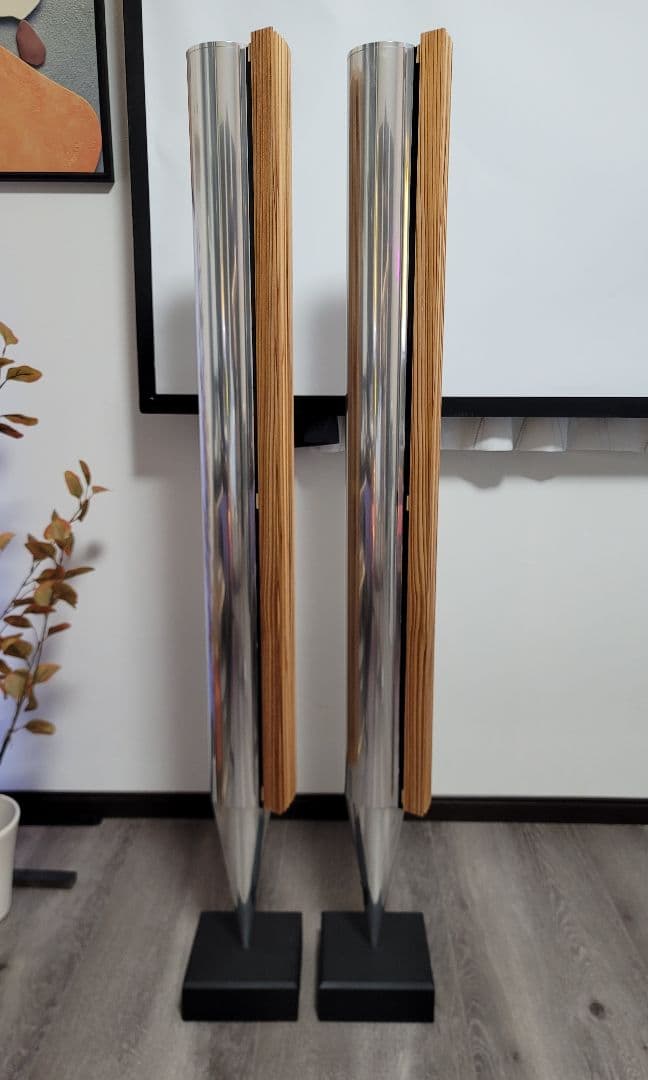 B&O バング&オルフセン BeoLab 8000 スピーカーペア天然木ケース