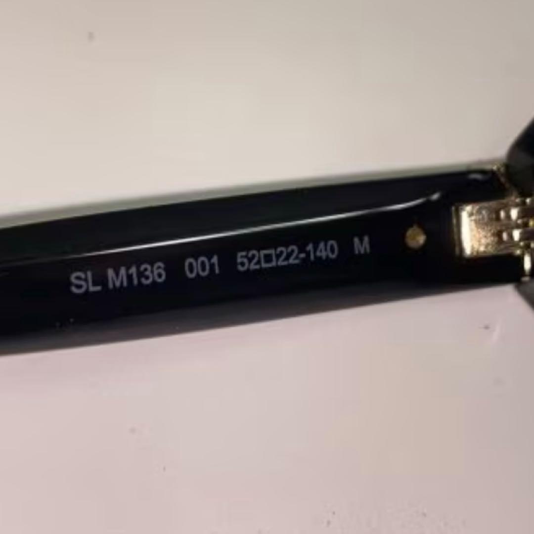 【SAINT LAURENT/サンローラン】オーバル サングラス SLM136