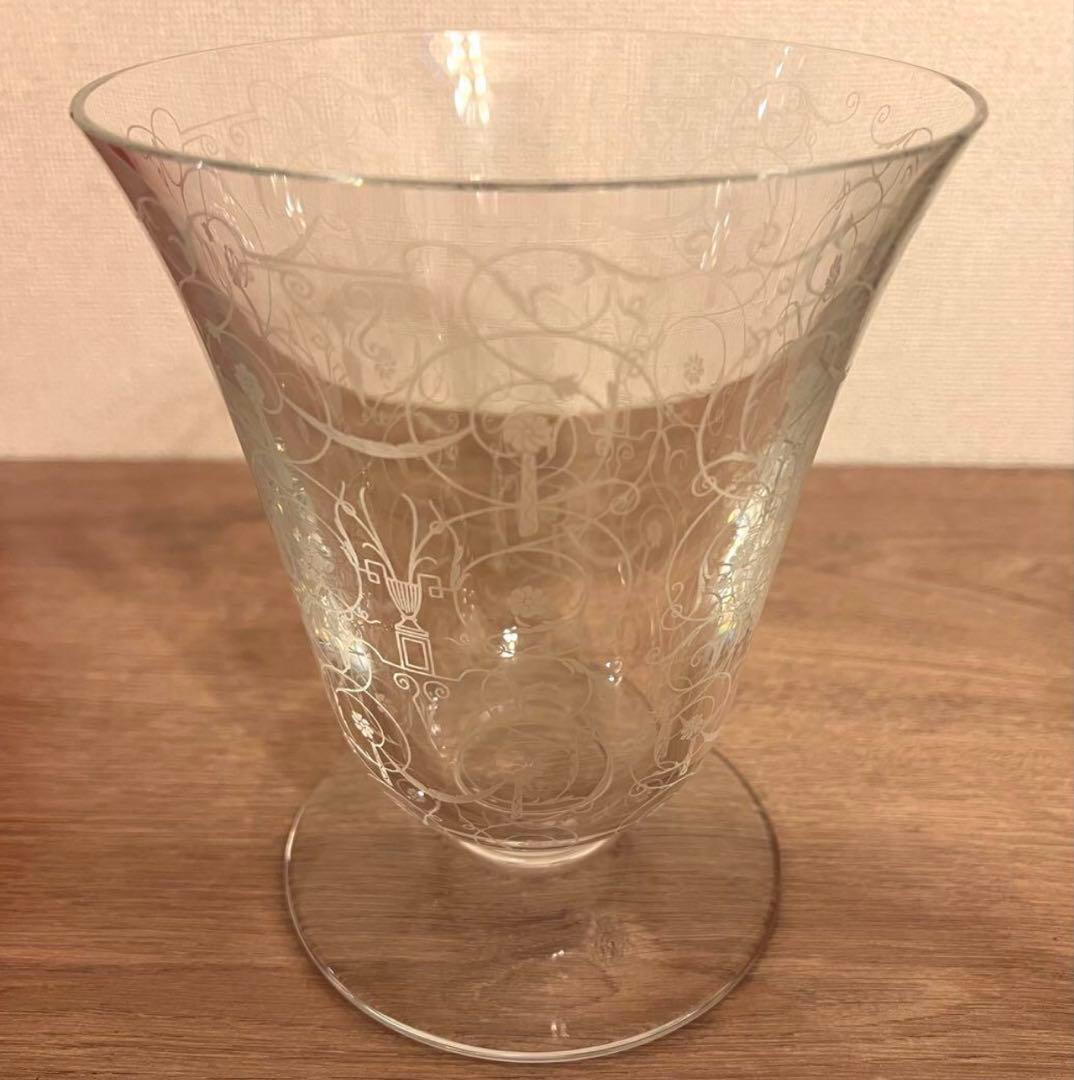 ご依頼分　バカラ　ミケランジェロ　フラワーベース　オールドバカラ　アンティーク