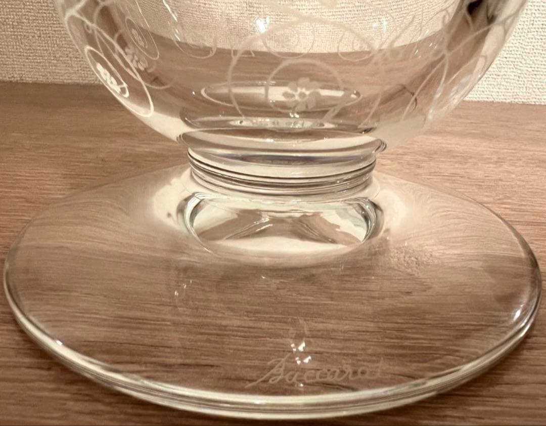 ご依頼分　バカラ　ミケランジェロ　フラワーベース　オールドバカラ　アンティーク