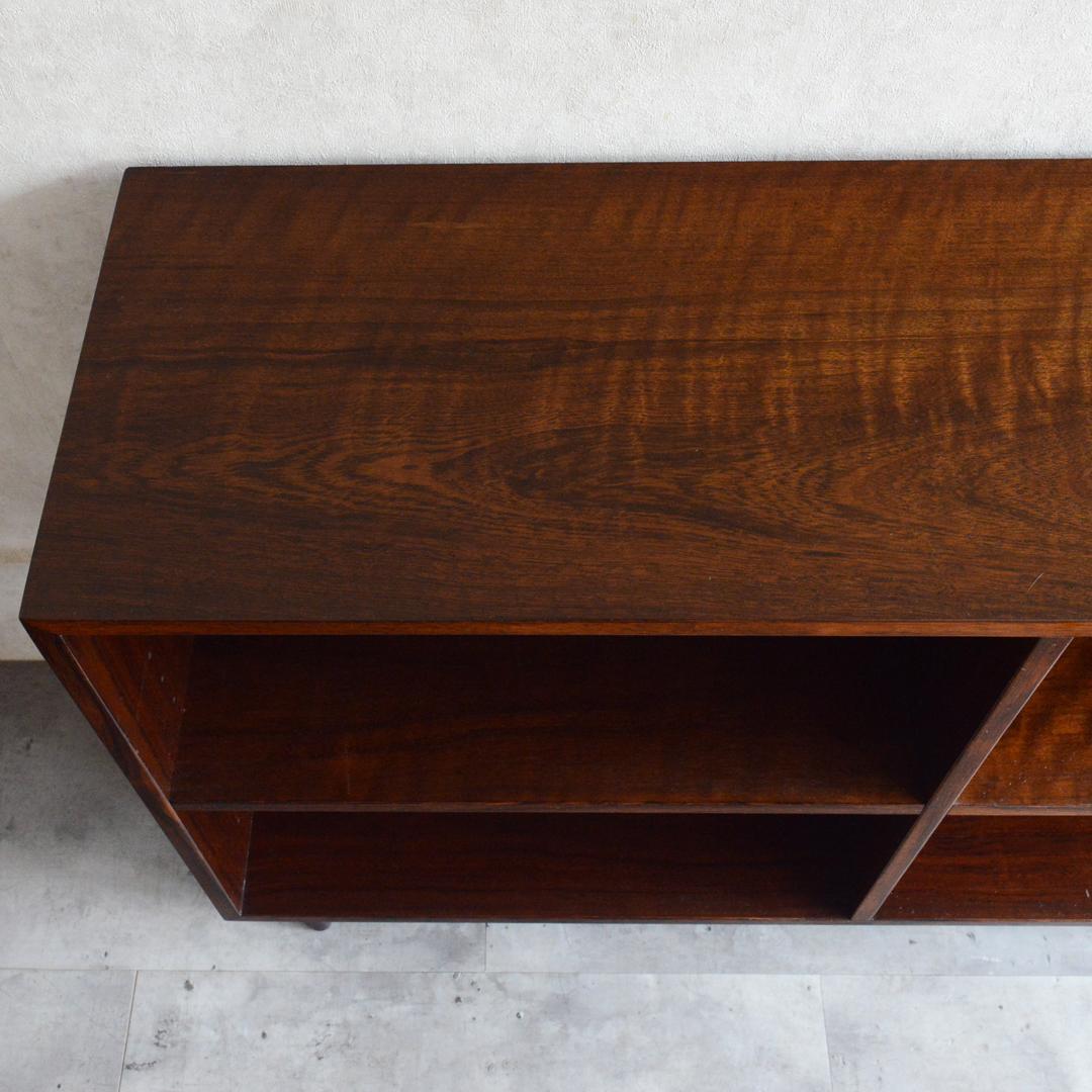 デンマーク 北欧ヴィンテージ ローズウッド シェルフ 北欧家具 飾り棚 本棚