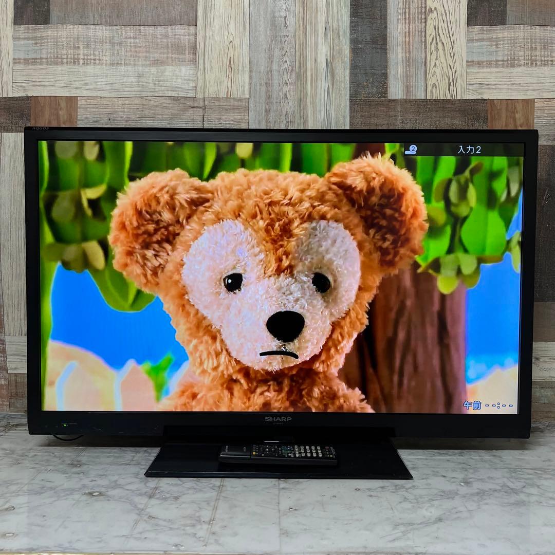 cocoaちゃんさん専用全国送料込SHARP AQUOS40型USB外付HDD裏