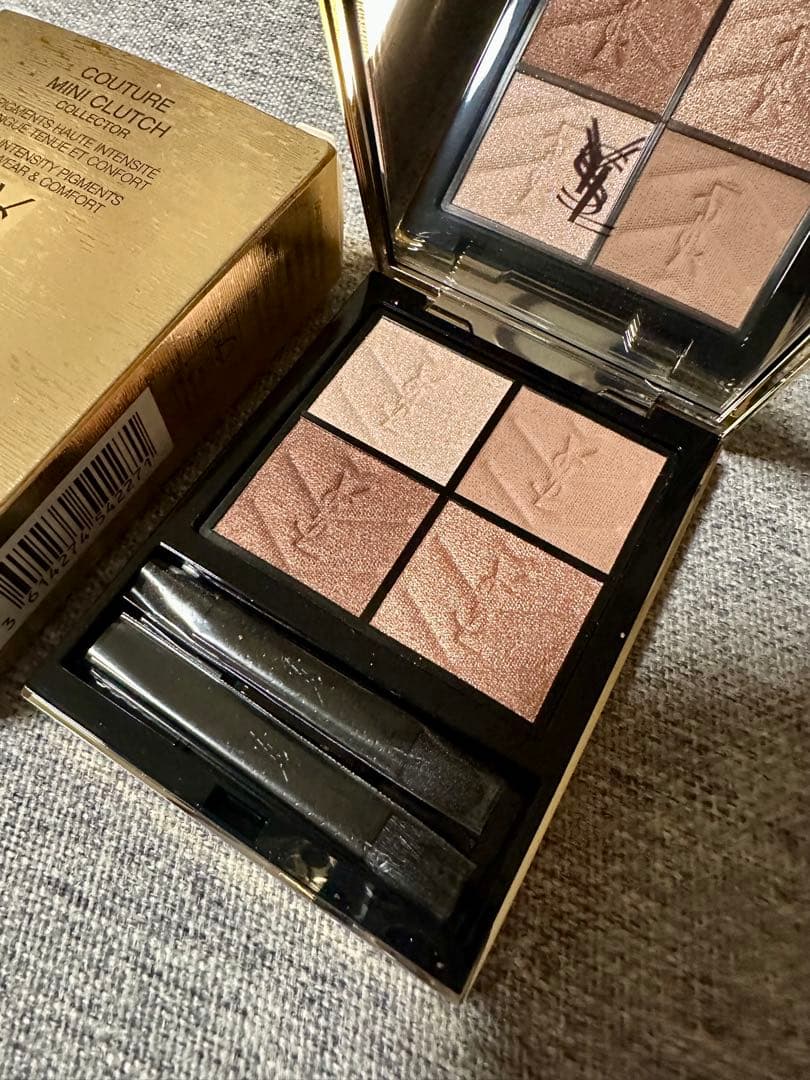 イヴ・サンローラン クチュール ミニ クラッチ 025 ゴールデン ラスト