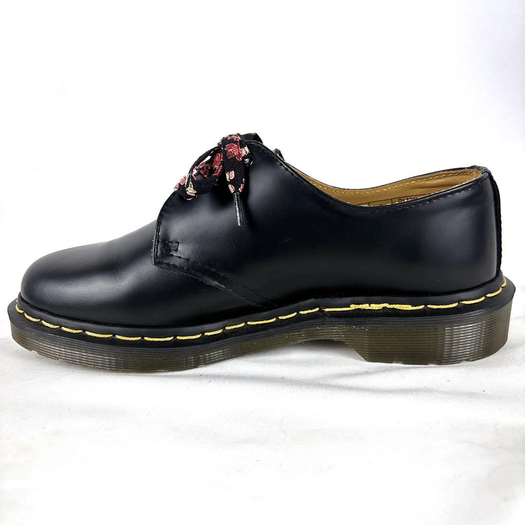 【美品】Dr.Martens ドクターマーチン 花柄シューレース付き UK5