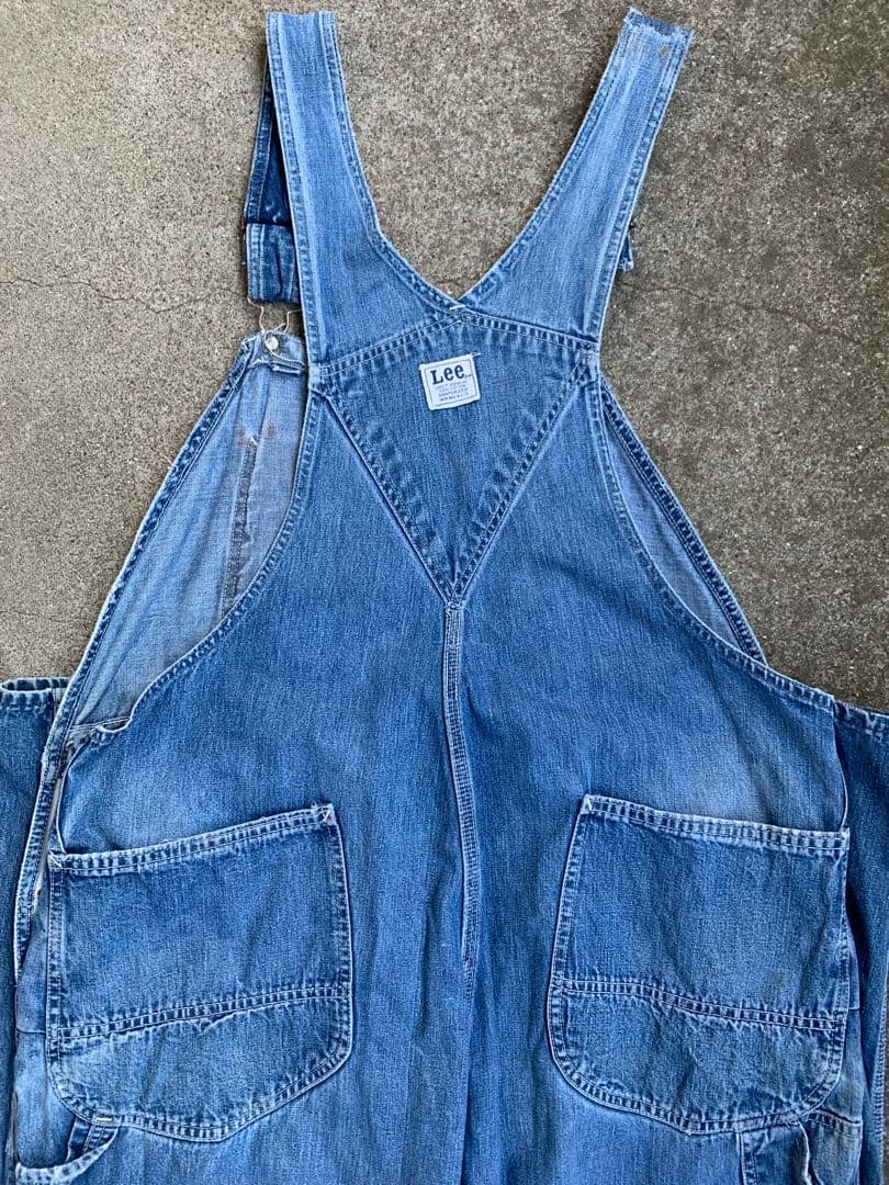 70s〜　Lee リー　デニム　オーバーオール　アメリカ製　USA製