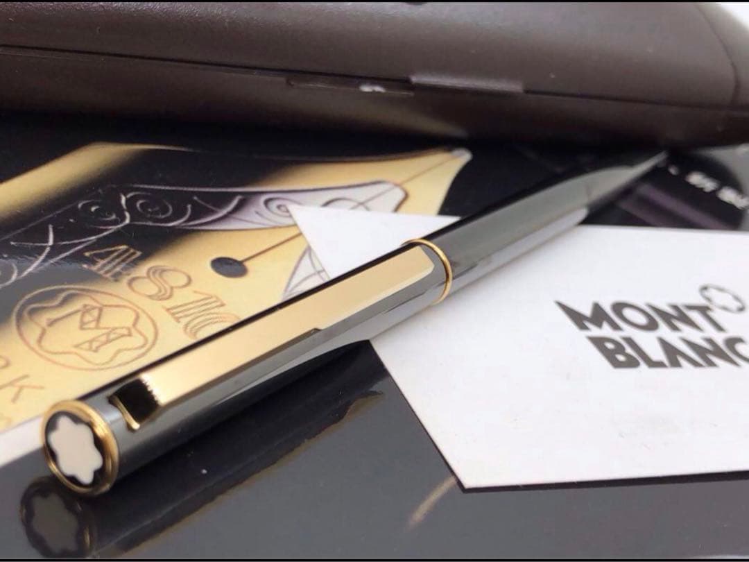 ⭐️モンブラン⭐️総チタン鉱張りTitaniumチタノ⭐️No17220入手困難モデル