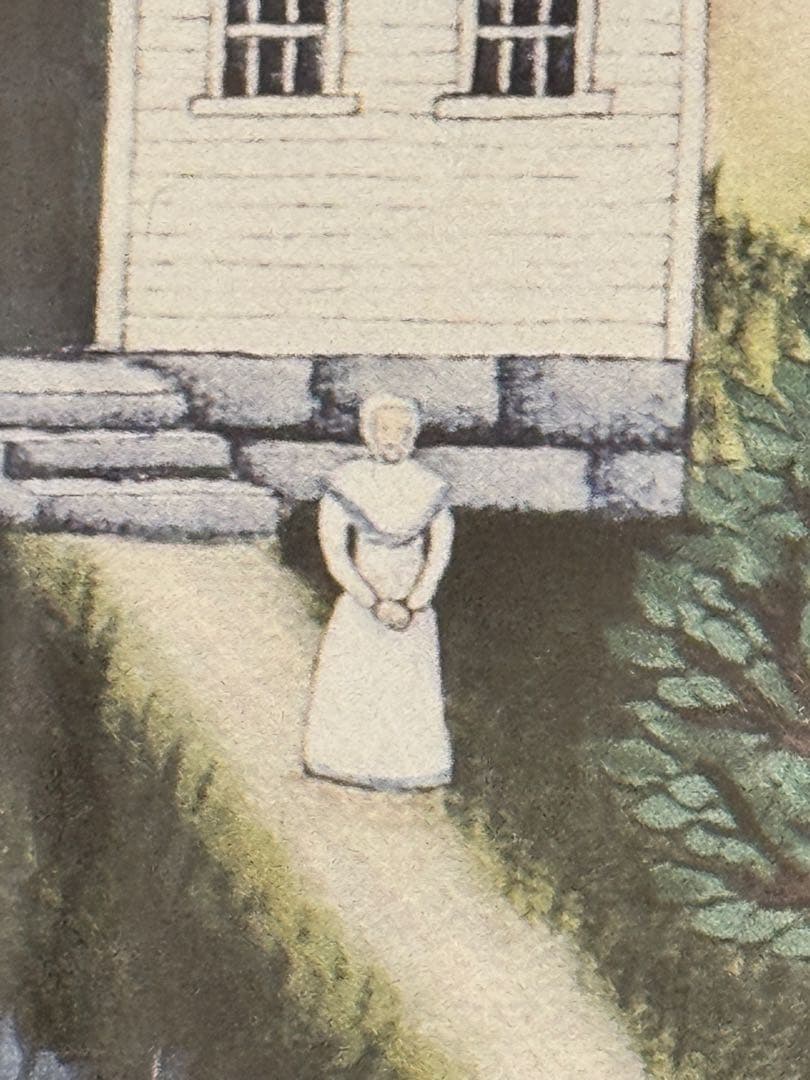 キャシー・ジェイコブセンのシェーカー風景画 k.Jacobsen shaker