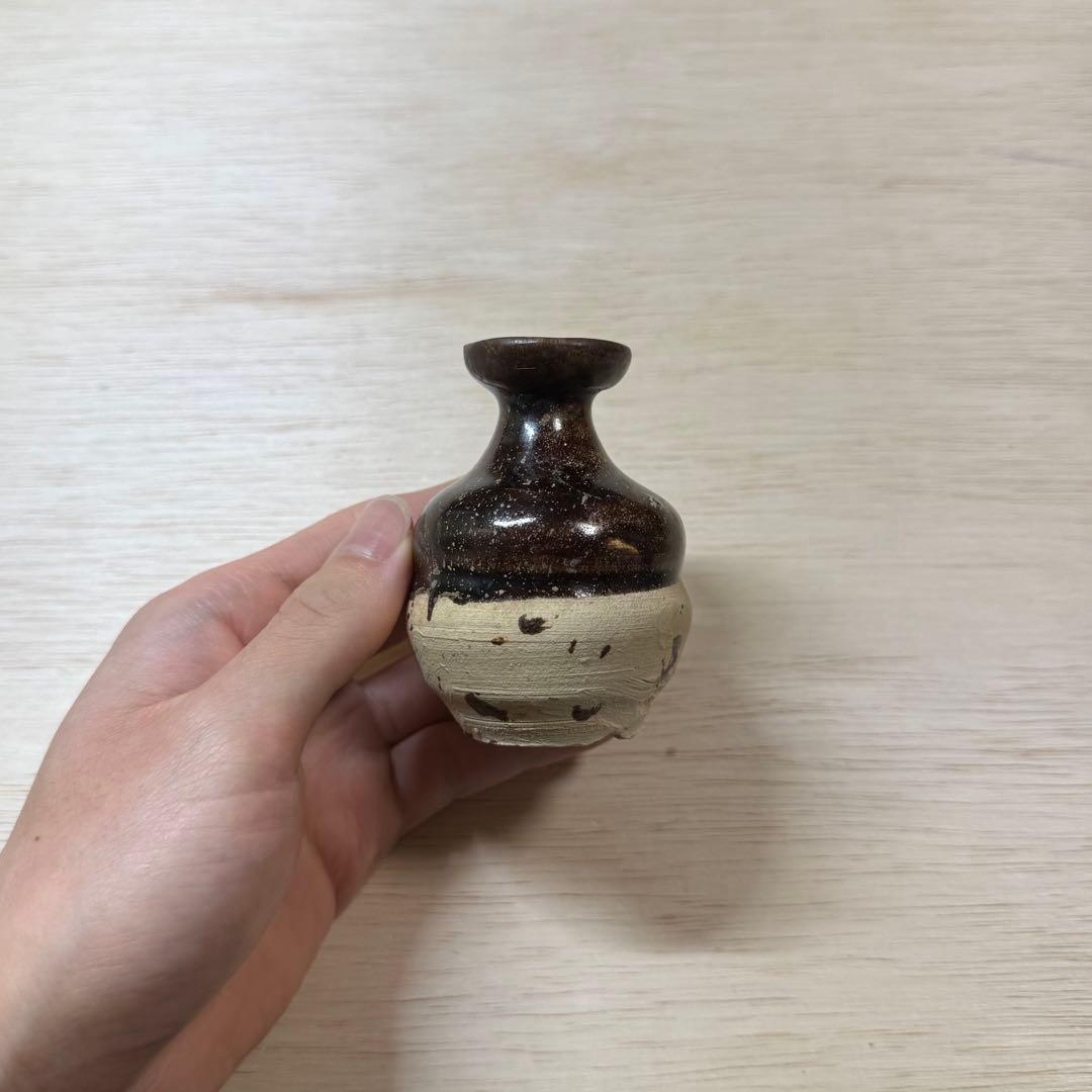 美濃 鉄釉 徳利 盃 大平古窯 江戸時代 古美濃 古瀬戸 酒器 古美術 骨董