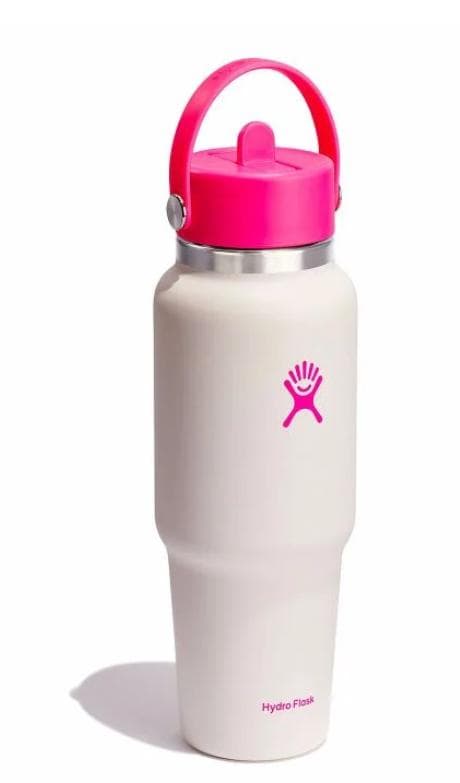 【日本未発売】Hydro Flask 32oz ネオンピンク ストロー付　限定