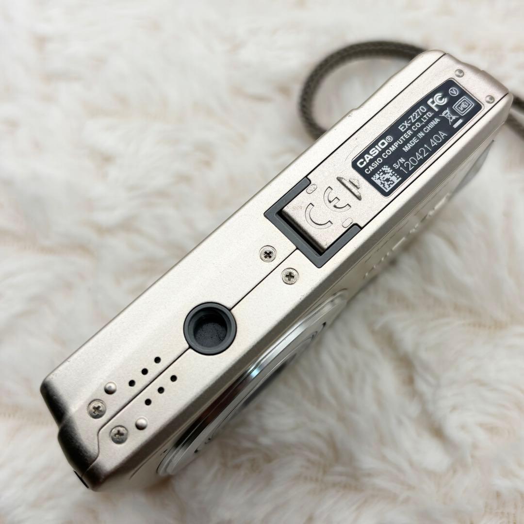 動作確認済み 美品 CASIO EXILIM EX-Z270 ゴールド