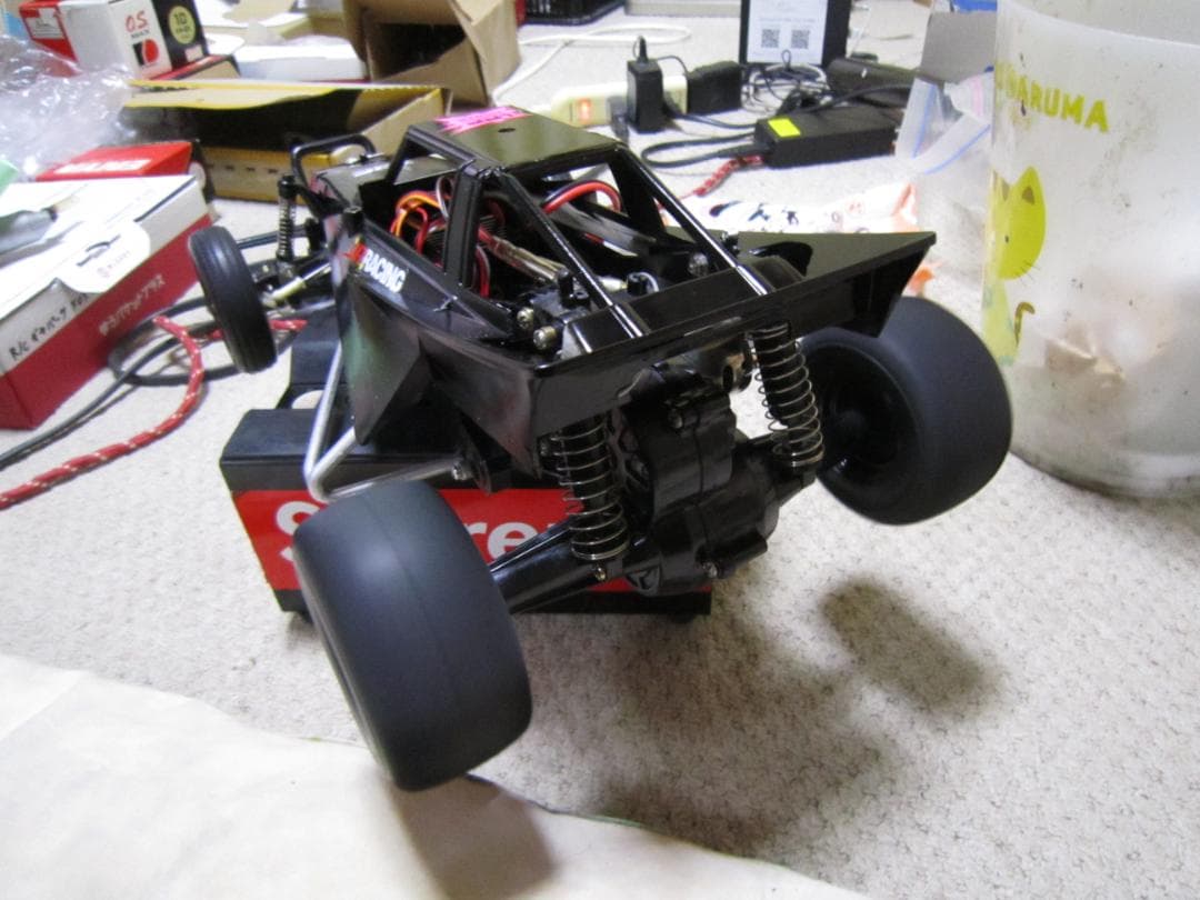 動確 1/10 タミヤ グラスホッパー TKコンバ ブラックスペシャル 2.4G