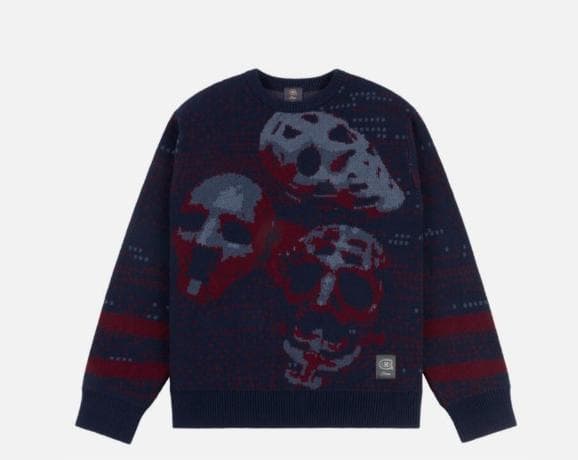 た*ー様 レア！海外限定Dime ゴールキーパー ニット セーター　ネイビー　S