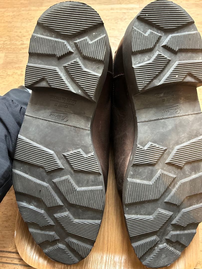 【美品】パラブーツ アヴィニョン_ヌバック（グリンゴ）　UK7 paraboot