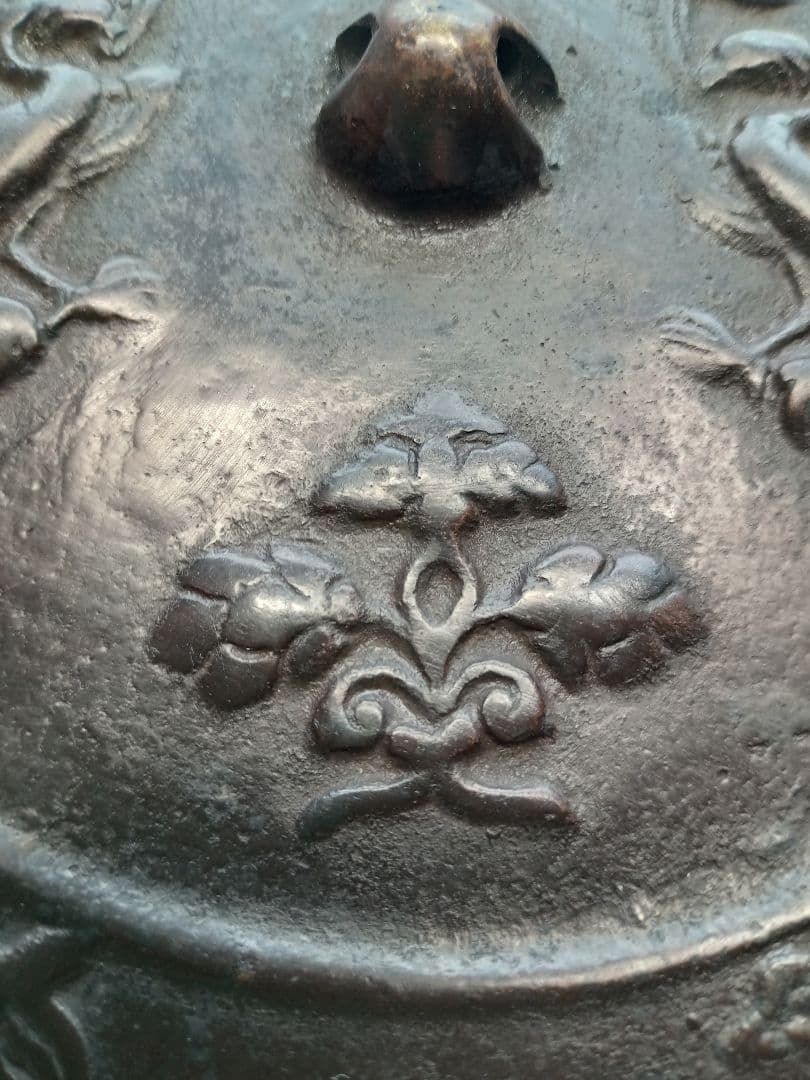 和鏡（古鏡）　双鸞八花鏡　唐時代（奈良時代〜平安時代初期）