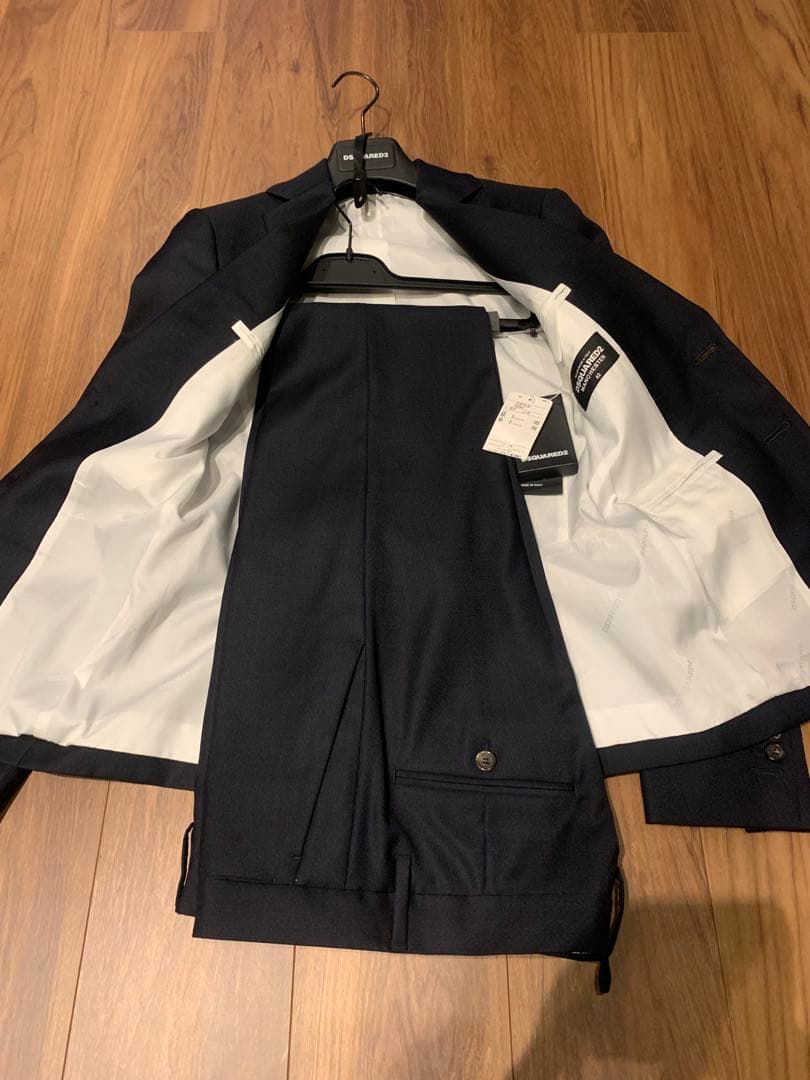 DSQUARED2 ネイビー スーツセット 42