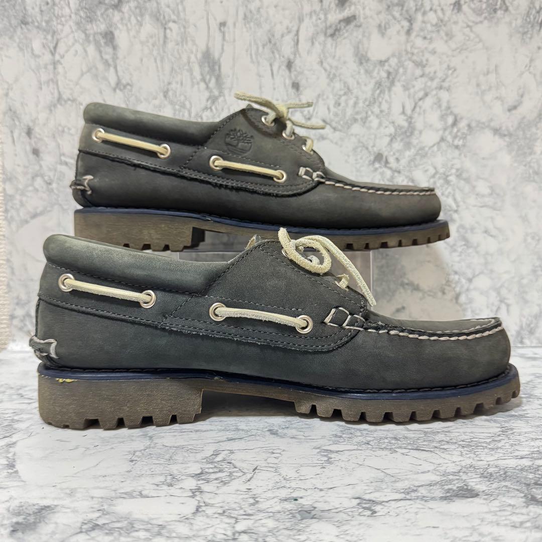 【美品】Timberland ティンバーランド 3eye デッキシューズ27cm