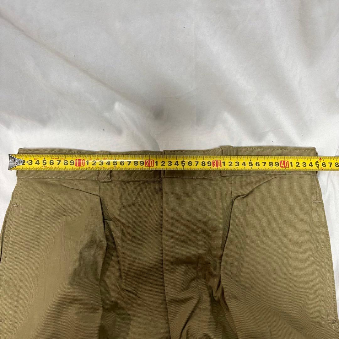フランス軍　50's M52 チノパン デッドストック 実物　官給品　神サイズ