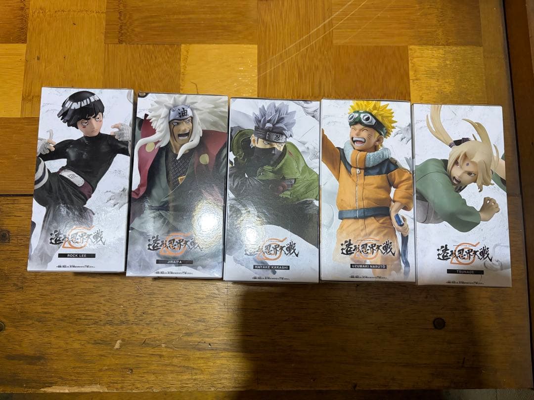 NARUTO 造形忍界大戦　フィギュア　5点