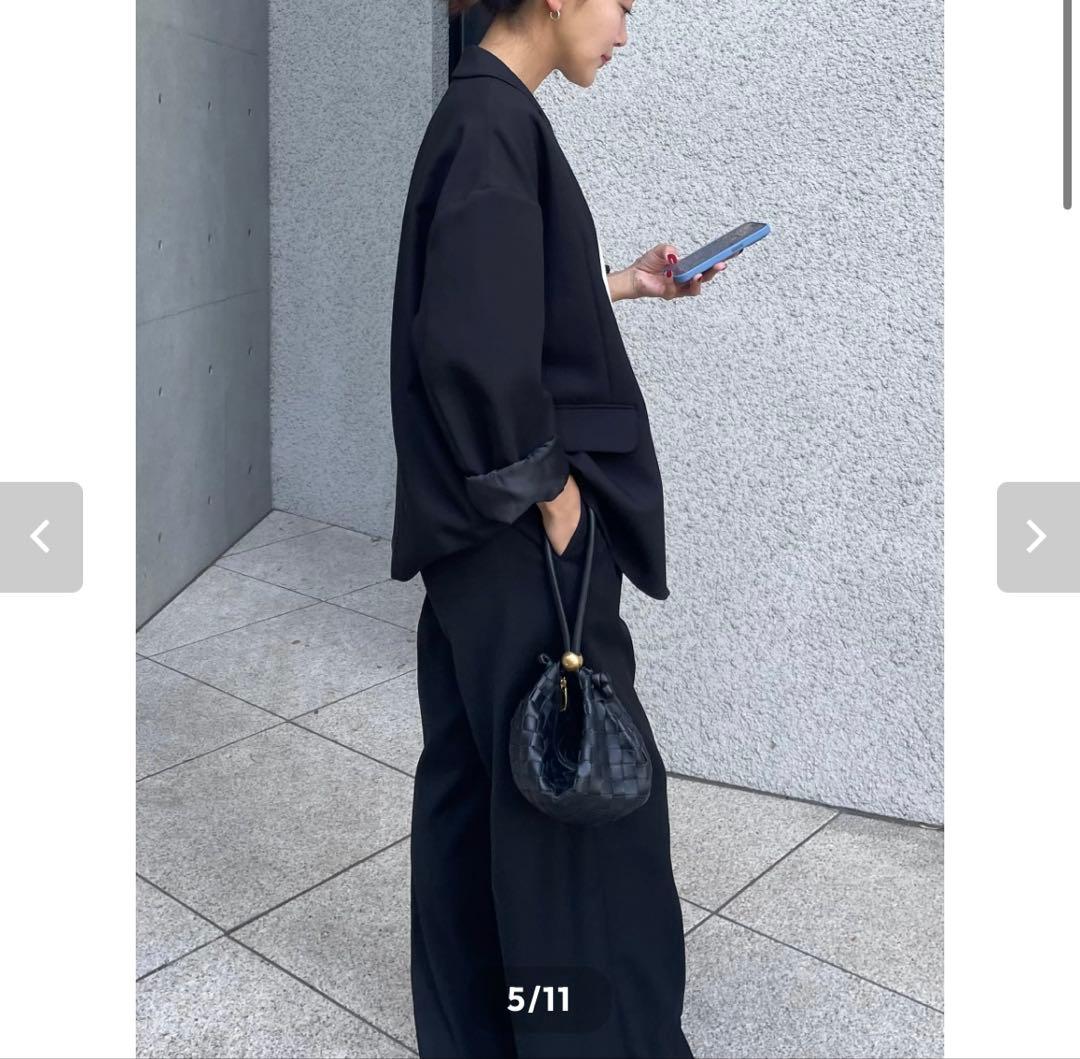 deux mi ドゥミ オーバーサイズドジャケット サイズ2