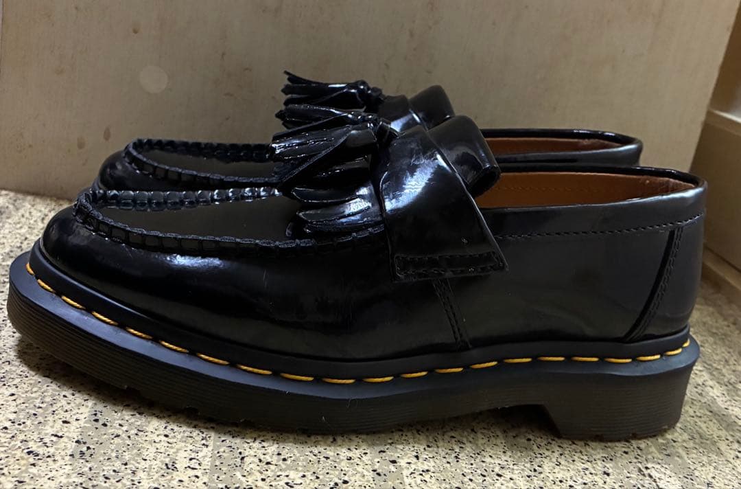 Dr.Martens ドクターマーチンエイドリアン　エナメルタッセルローファー