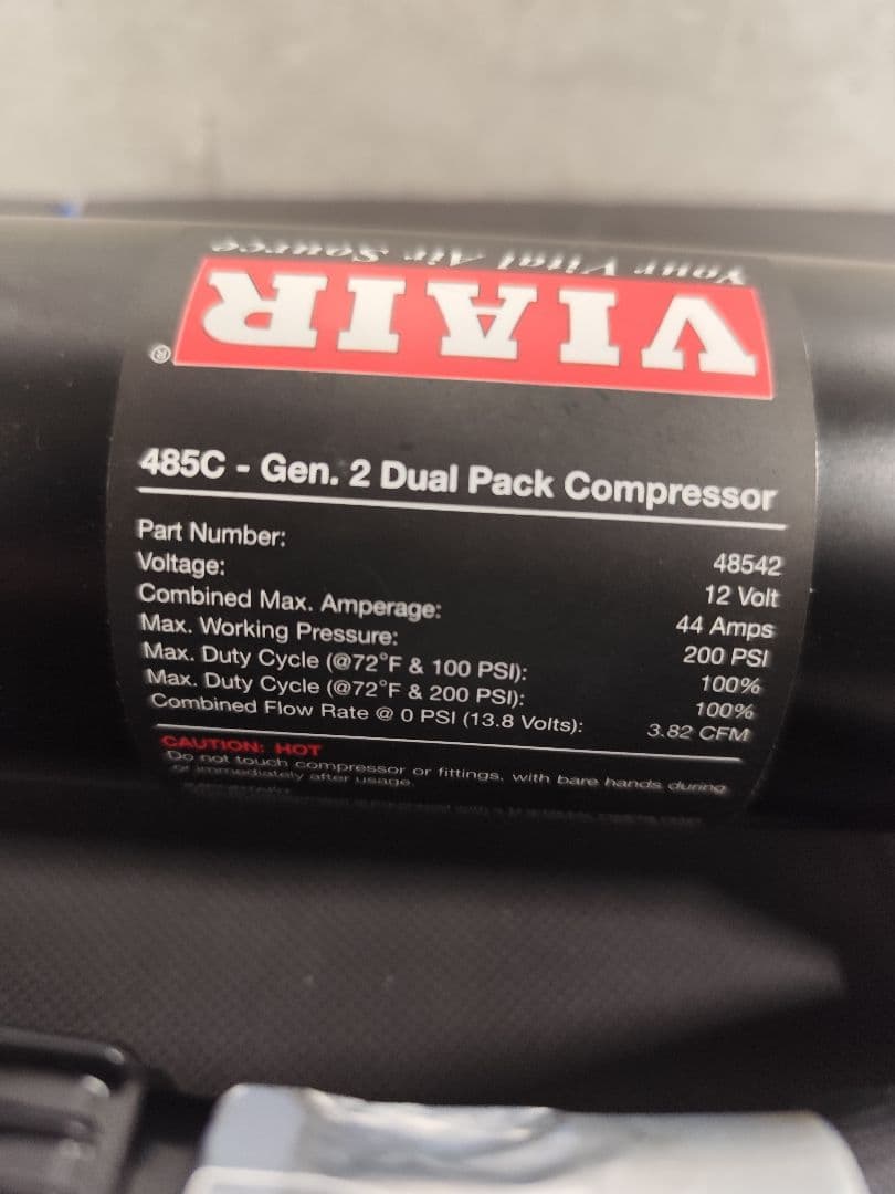 エアサス　コンプレッサー　VIAIR 485c