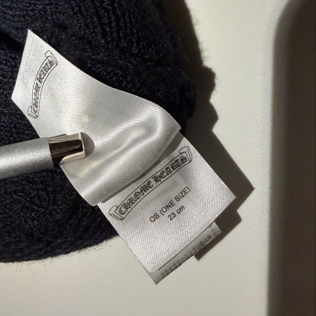 CHROME HEARTS クロムハーツ CHプラス刺繍ビーニー ニット帽