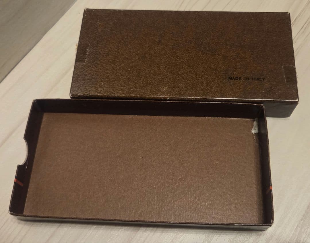 GUCCI ネクタイピン　カフスセット　ヴィンテージ　レッド　バーガンディ　箱付