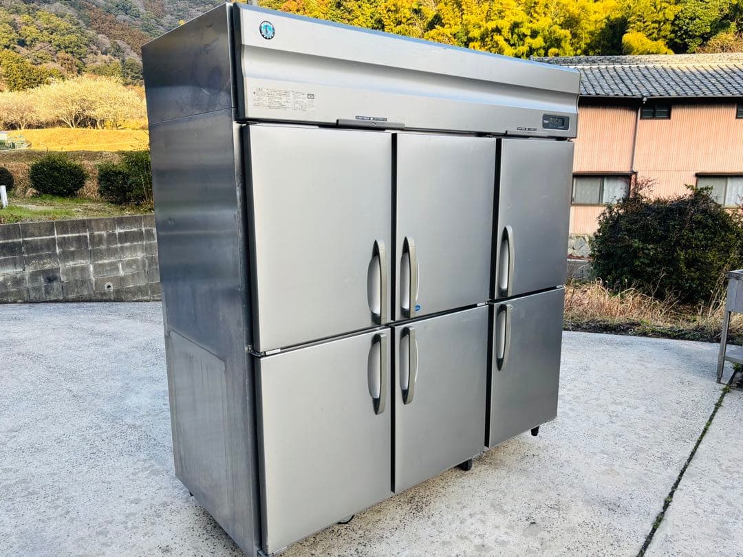 Ｍ33★ホシザキ★縦型冷凍冷蔵庫 6ドア冷凍冷蔵庫 2凍4冷 業務用 中古 厨房