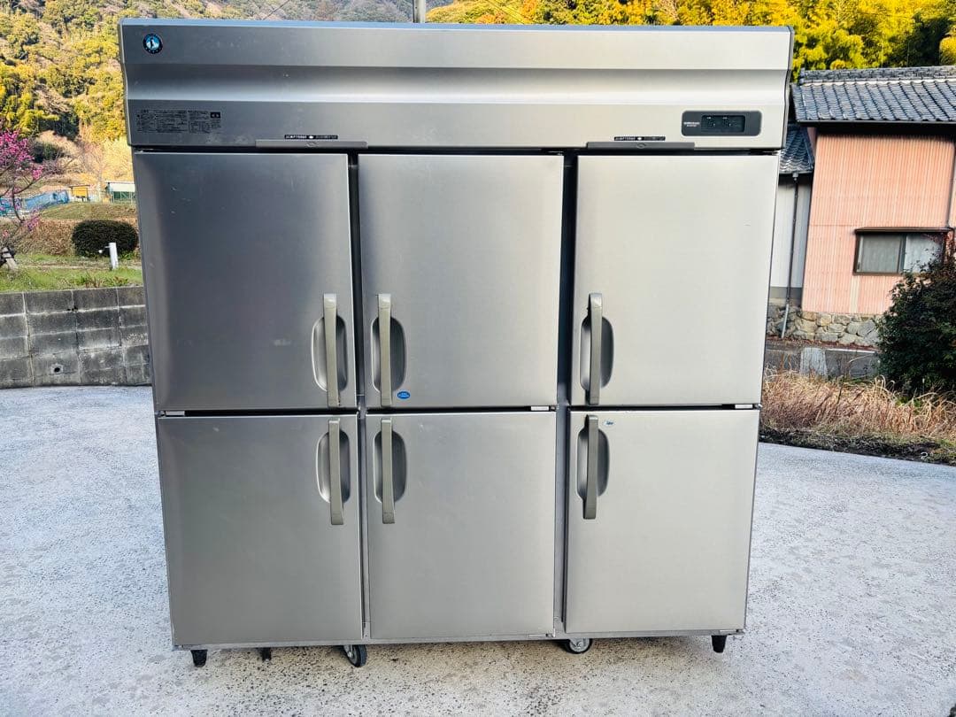 Ｍ33★ホシザキ★縦型冷凍冷蔵庫 6ドア冷凍冷蔵庫 2凍4冷 業務用 中古 厨房
