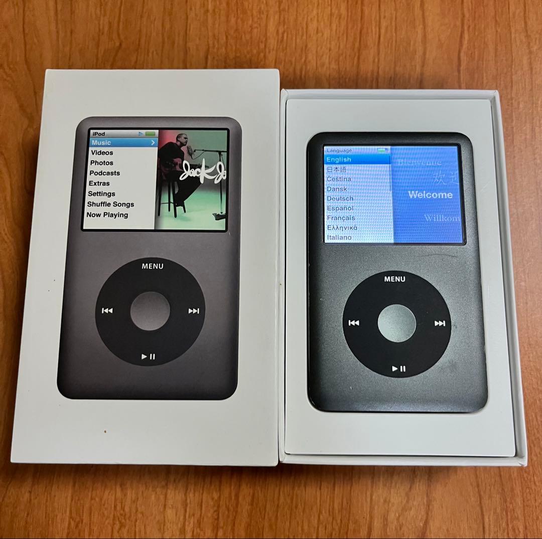 iPod classic 120GB ブラック【箱付属品完備】